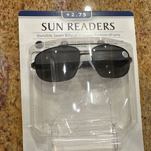 NEW SUN READERS INVISIBLE SEAM BIFOCAL WITH +2.75 STRENGTH